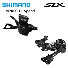 SHIMANO SLX M7000 11 скоростей горный велосипед запчасти 11s MTB велосипед триггерный переключатель передач+ задний переключатель GS