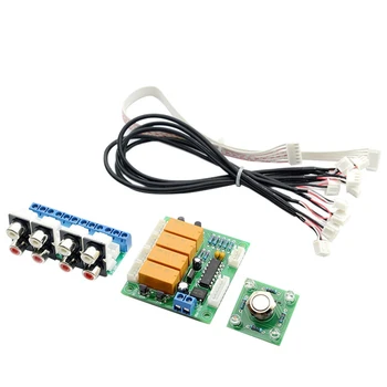 

Relay 4-Way o Input Signal Selector Switching Rca o Input Selection Board Of Button Switch for Amplifiers