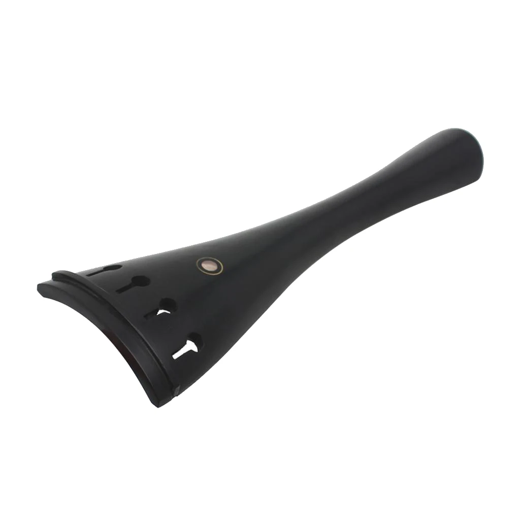 Ebony Cello Harp Tailpiece Violoncello Replacement Parts for 3/4 4/4 Cello 235x68x20mm