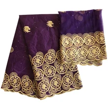 Bazin Rich getzner Австрия хлопковая Лоскутная Ткань африканская бязь brode getzner вышитый тюль текстильный платок на голову 5+ 2 ярдов/партия