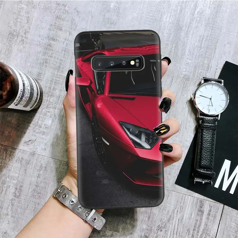 Blue Red for Bmw Black Cover Phone Case for Samsung Galaxy S10 Plus Lite Note 10 4