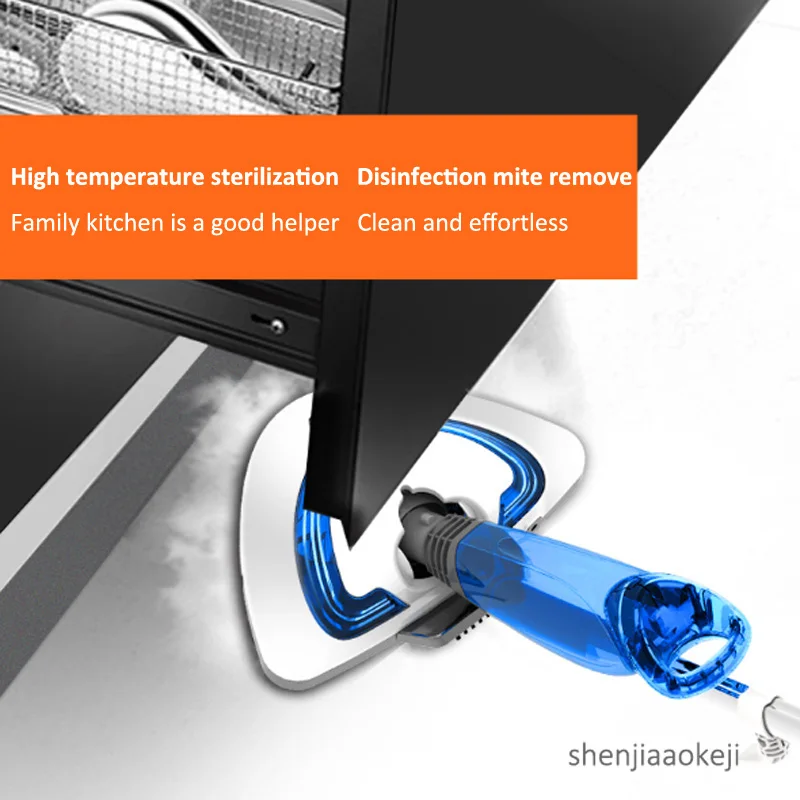 Паровая Швабра Бытовая уборочная машина высокая температура и стерилизация высокого давления удаляет клещи электрическая мочалка 220 В