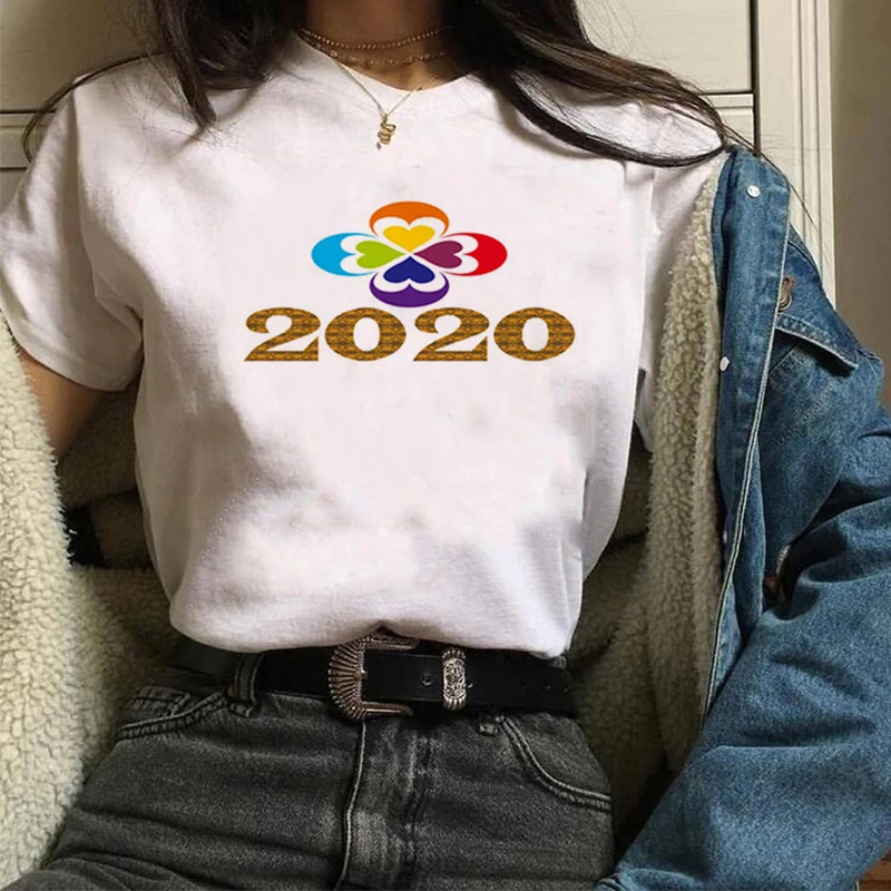 Счастливого Рождества и счастливого Нового года 2020 одежда для пары футболка