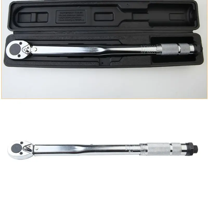 

1/2 Torque Wrench Square Drive 60-210N Two-way Adjustable Precise Ratchet Wrench N1HF