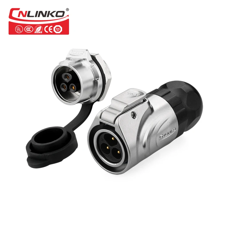 Водонепроницаемый разъем Cnlinko M16 IP67 2 контактный 3 4 5 7 8 9 питания и сигнала разъемы