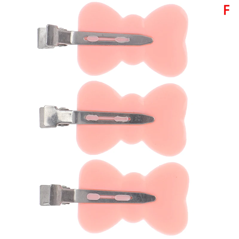F-3PCS 3 шт./4 шт. модные Бесшовные не изгибающиеся не мнущиеся заколки для волос женский макияж для укладки волос заколки для волос - Цвет: F-3PCS