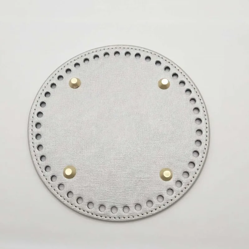 Leather Bag Bottoms DIY Handmade Oval Round Bottom Bag Accessories for Knitting Bags Handbag Crossbody Bags Bottom