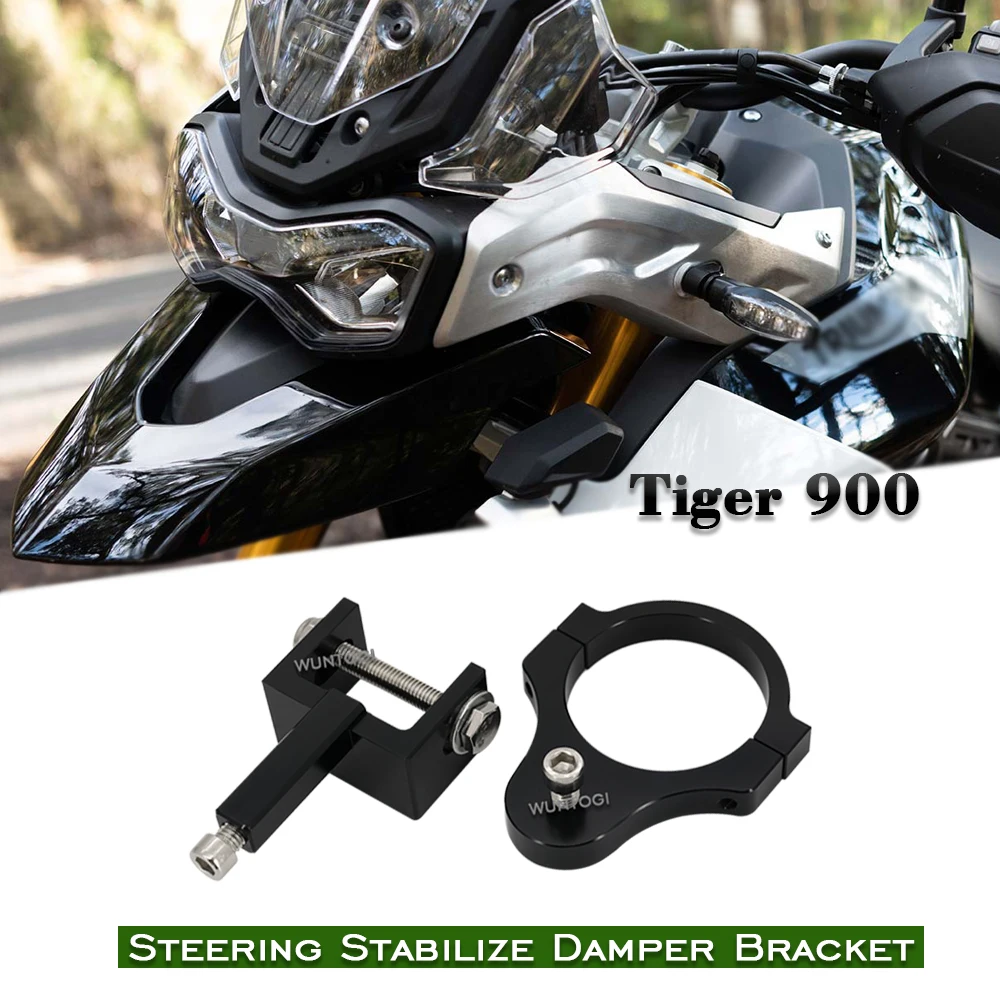 Motorcycle Accessories Steering Stabilize Damper Bracket For Tiger 900 GT PRO Tiger 900 GT PRO Rally Tiger 850