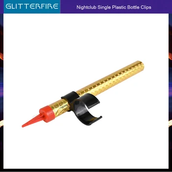 

Nightclub sparkler clips/single plastic bottle clips/ Safety black plastic champagne sparkler clip