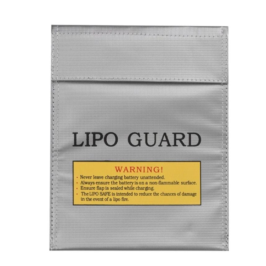 Silver Защитные сумки Lipo батареи пожаробезопасные взрывозащищенные водонепроницаемые безопасные сумки для хранения зарядки для больших помещений для домашнего использования в офисе - Цвет: Silver