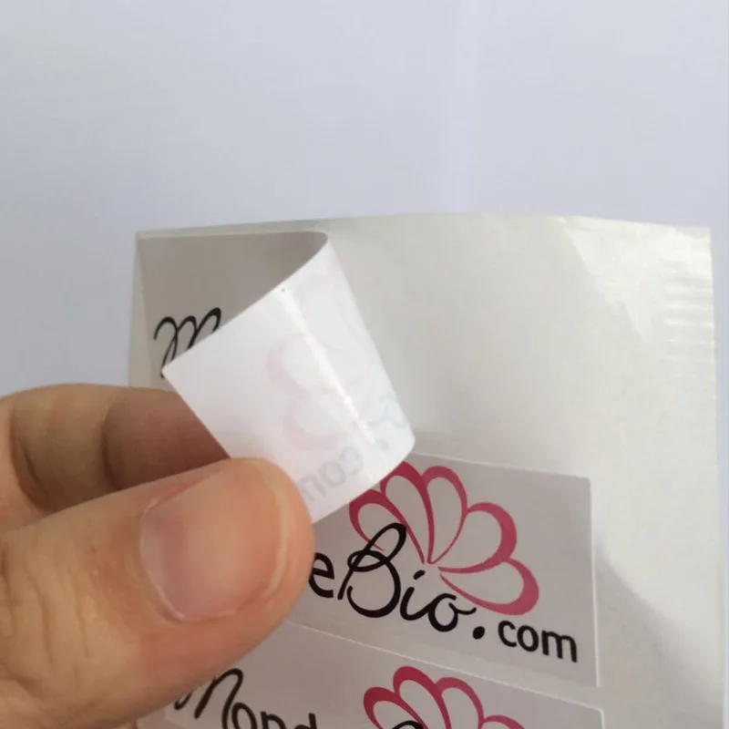 1000pcs 80x15mm 사용자 정의 인쇄 접착 종이 스티커 프로 모션, 중소 기업에 대 한 음식 케이크 수 제 포장 씰링 레이블