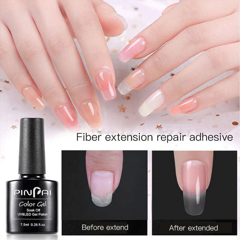 Fiber Extension Nail Gel Reinforcement Repair Nail Polish Gel Nail Art