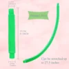 Colorful Tubes Fidget Toys Folding Autism Adults Sensory Stress Relief Simple Toys for Adults Children Funny Antistress Toy 6