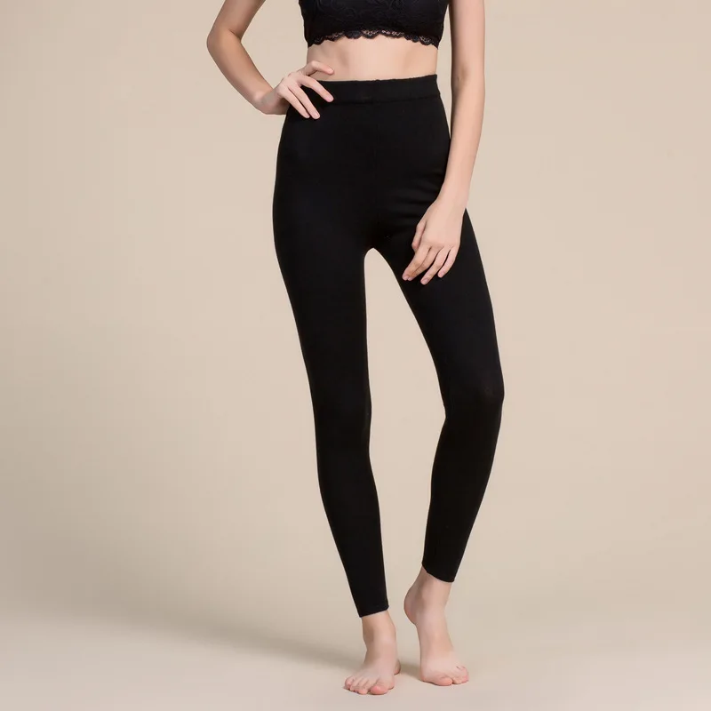 Silk cashmere Leggings women's mulberry 