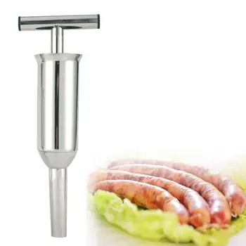 

Homemade Sausage Stuffer Stainless Steel Sausage Filling Machine Sausage Syringe Meat Filler Sausage Maker