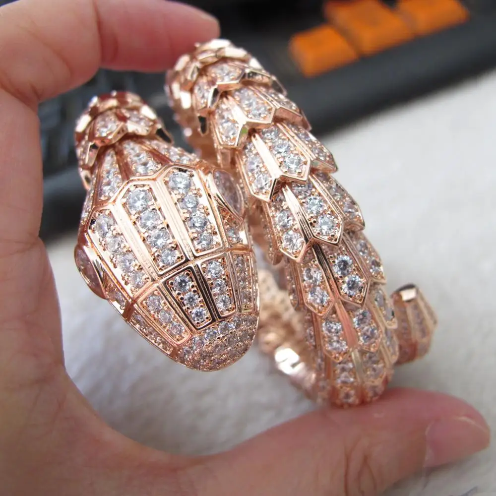 Панк Толстая версия Циркон Кристалл манжета браслет женский bijoux колье ожерелье вечерние Ювелирные наборы для женщин