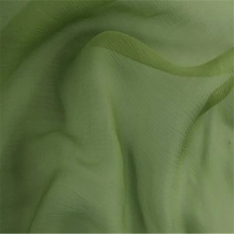 Шелковая гофрированная шифоновая ткань 5,5 момме 140 см 5" экологически ...