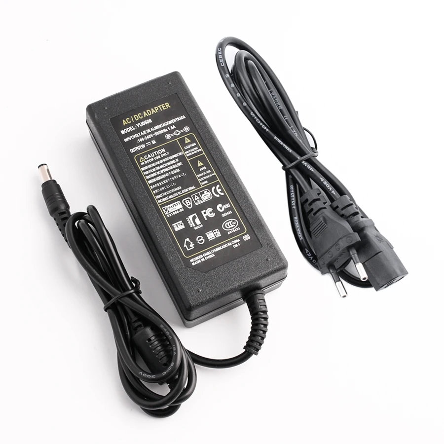 

Power Adapter Supply DC 5V 12V 24V 1A 2A 3A 5A 6A 8A DC 5 12 24 V Volt Lighting Transformers LED Driver Power Adapter Strip Lamp