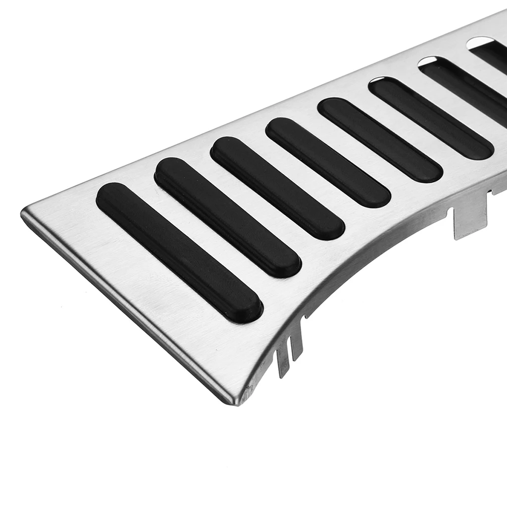 Stainless Steel Foot Rest Fuel Accelerate Brake Pedals for VW GOLF MK5 MK6