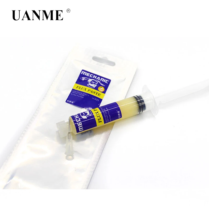 Mechanic Applicable BGA rework for iPhone CPU disassembling flux mobile welding oil needles disposable solder paste 225 226