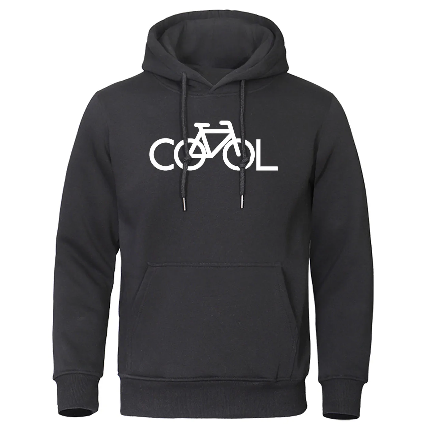 Осенне-зимняя толстовка с капюшоном, мужская повседневная толстовка с велосипедом, Мужская теплая толстовка для отдыха, брендовый пуловер, Мужская Уличная одежда - Цвет: black 5
