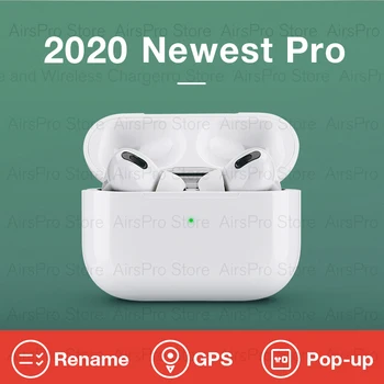 

Wireless Headphones TWS Air pro 3 Earbuds Bluetooth Earphone With Touch GPS Rename Stereo Headset 1:1 Clone PK pro 2 i12 i90000
