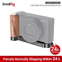SmallRig empuñadura de madera en forma de L para Sony RX100 III / IV / V(VA) / VI / VII RX100 M6 Vlog, 2467