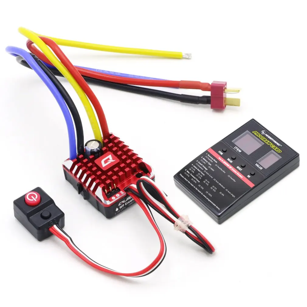 Hobbywing QuicRun 110 1/8 WP Crawler Brush Brushed 80A 1080 Electronic