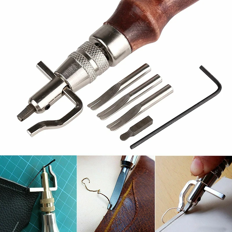 hot popular Adjustable Leather Strip Strap Cutter Wood Craft Cutting DIY Tool Accessories Durable And Practical To Use