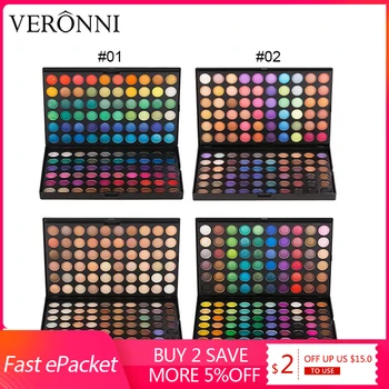 

120 Colors Professional Matte Shimmer Eyeshadow Palette Earth Warm Color Makeup Eye Shadow Pigment Cosmetic Kit Long-lasting