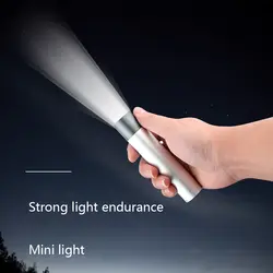 Светодиодный фонарик портативный мини-фонарь для походов на природе Кемпинг Перезаряжаемый зум Ручной фонарь лампа