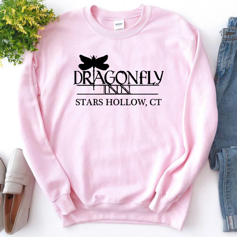 

Dragonfly Inn Gilmore Girls Sweatshirt I'd Rather Be Watching Gilmore Girls Stars Hollow Sweatshirts Luke's Diner Hoodies