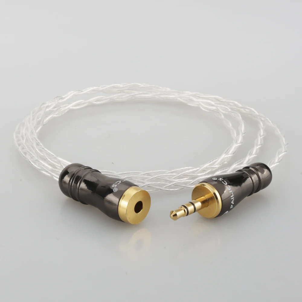 Audio Stereo Headphone Extension Cable 3 5mm Male to 3 5mm Female cable 1M 3 3ft