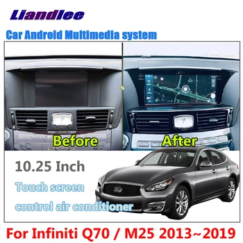 شراءLiandlee أندرويد 10.25 بوصة لإنفينيتي Q70/M25 2013 ~ 2018 2019 شاشة سيارة Carplay Wifi BT USB GPS نافي خريطة الملاحة وسائل الإعلام