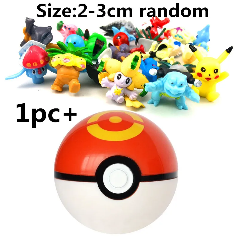 Pokemones 24 шт./компл. 2-3 см фигурка Мини фигурки charizard модель игрушки Brinquedos Коллекция аниме Детская кукла - Цвет: M with 2-3cm figure
