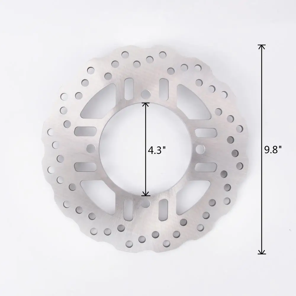 Задний тормозной диск Wotefusi для Kawasaki Z 750 2007-2011 Z 1000 2007-2008 ZR1000 2010-2013 [PA645]