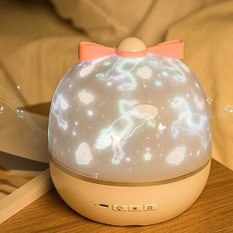 

Stars Starry Sky LED Night Light Projector Moon Novelty Table Night Lamp Battery USB Night Light for Children