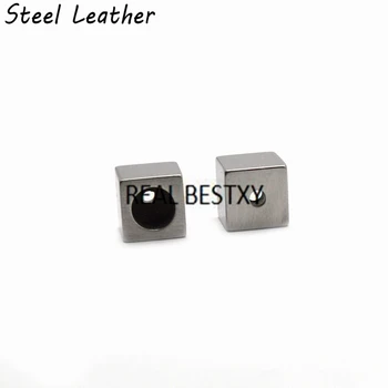 

Engrave Logo 30pcs/lot stainless steel connectors for bracelets necklaces stainless steel spacer beads for jewelry diy making