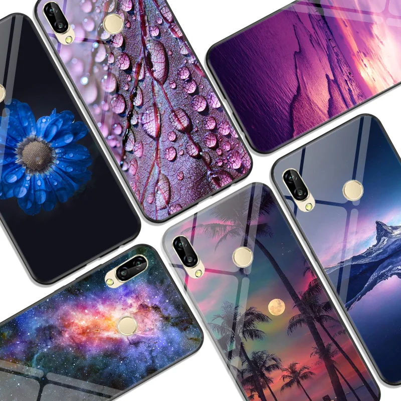 Роскошный чехол для huawei P20 P30 Lite Pro P10 P9Lite жесткий из ТПУ P Smart 2019 2018 Plus телефона |