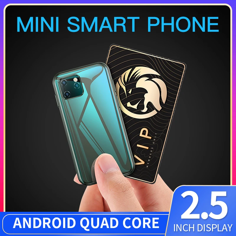 SERVO S22 mini Smartphone 2.5 Screen 2 SIM Card Android Quad Core Google  Play Store 1GB 8GB GPS Cute Small Celular Mobile Phone