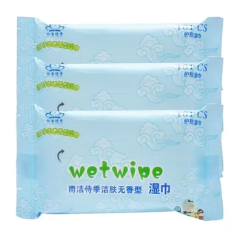 

3PCS Antibacterial Wet Wipe Alcohol Wet Wipes Wipes Sterile Sanitizer Pads Cotton Tissue Clean Hand Health Care 10 Wipes/Pack