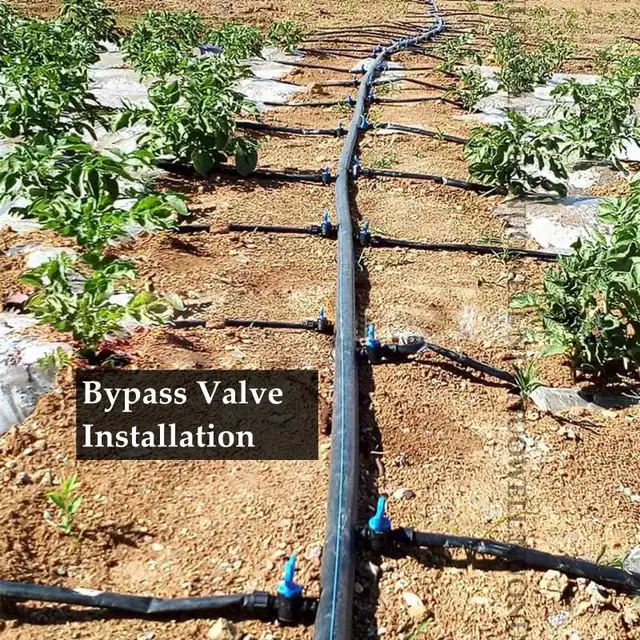 8 ~ 16 Mm -Es Lyukasztó Agricultral Öntözés Ldpe Cső Bypass Szelep Csatlakozók Telepítő Szerszám Öntözőrendszer - Image 6