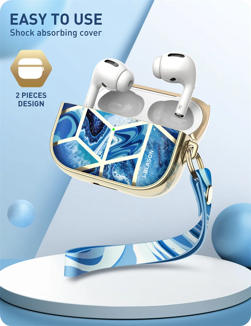 Capa I-Blason Cosmo projetada para Airpods Pro,