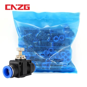 

50PCS LSA Fitting throttle valve SA 4-12mm Air Flow Speed Control Tube Water Hose 4mm 6mm 8mm 10mm Pneumatic Push In Fittings