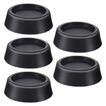

5 Pcs Rubber Washing Machine Shock Absorber Mat Cushion Non-Slip Anti-Slip Dryer Pads Floor Protector