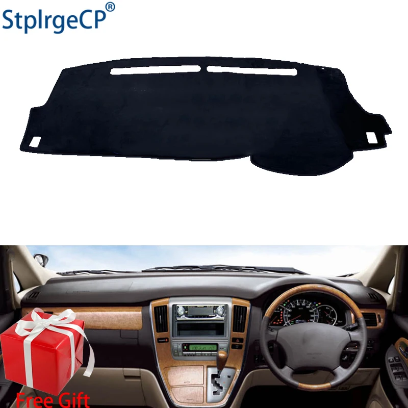  Car Dashboard Cover Mat for Toyota Alphard 2002 2003 - 2007 Right Hand Drive Dashmat Pad Dash Mat C