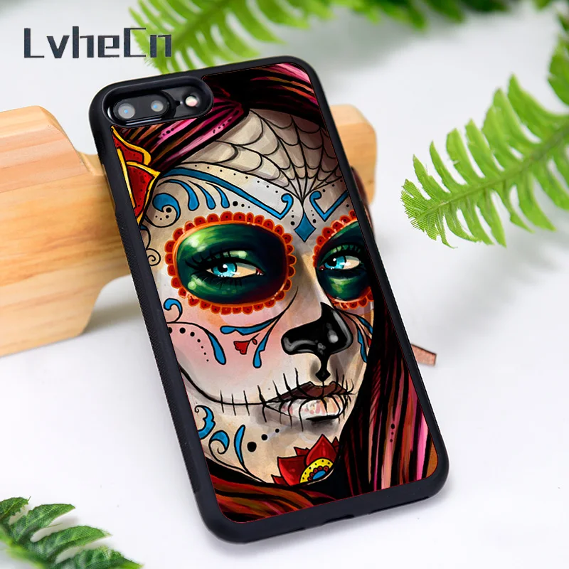 LvheCn силиконовый резиновый чехол для телефона iPhone 6 6S 7 8 Plus X XS XR 11 12 Mini Pro Max