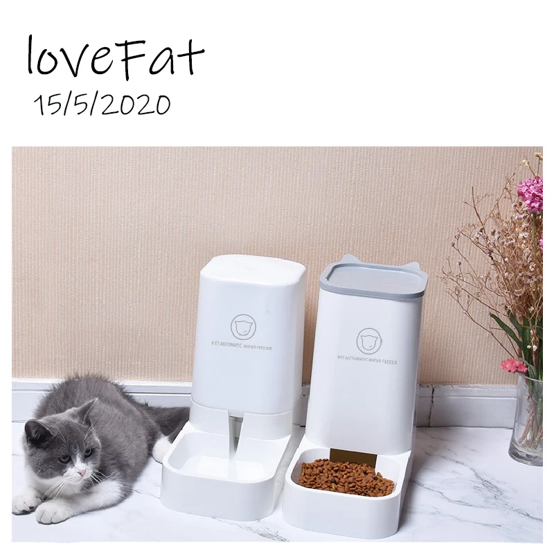 Lovefat Pet автоматическая подача воды/устройство подачи для маленьких кошек fmedium