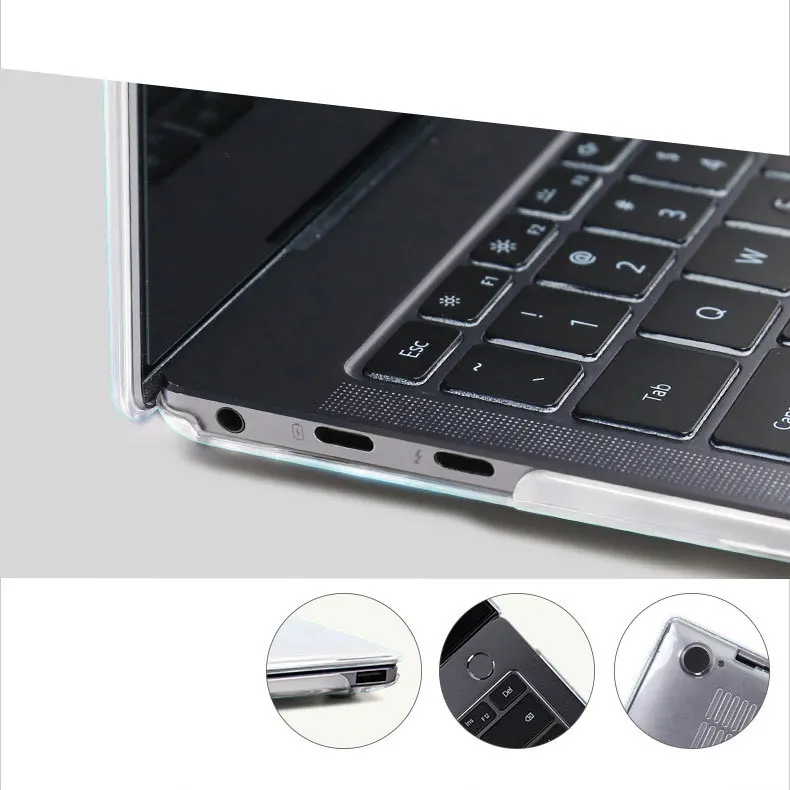 CrystalMatte funda Case For huawei Matebook Mate 13 Mate 14 Mate book X pro Cases for MagicBook14 MagicBook15 Mate D14 Mate D15 (1)
