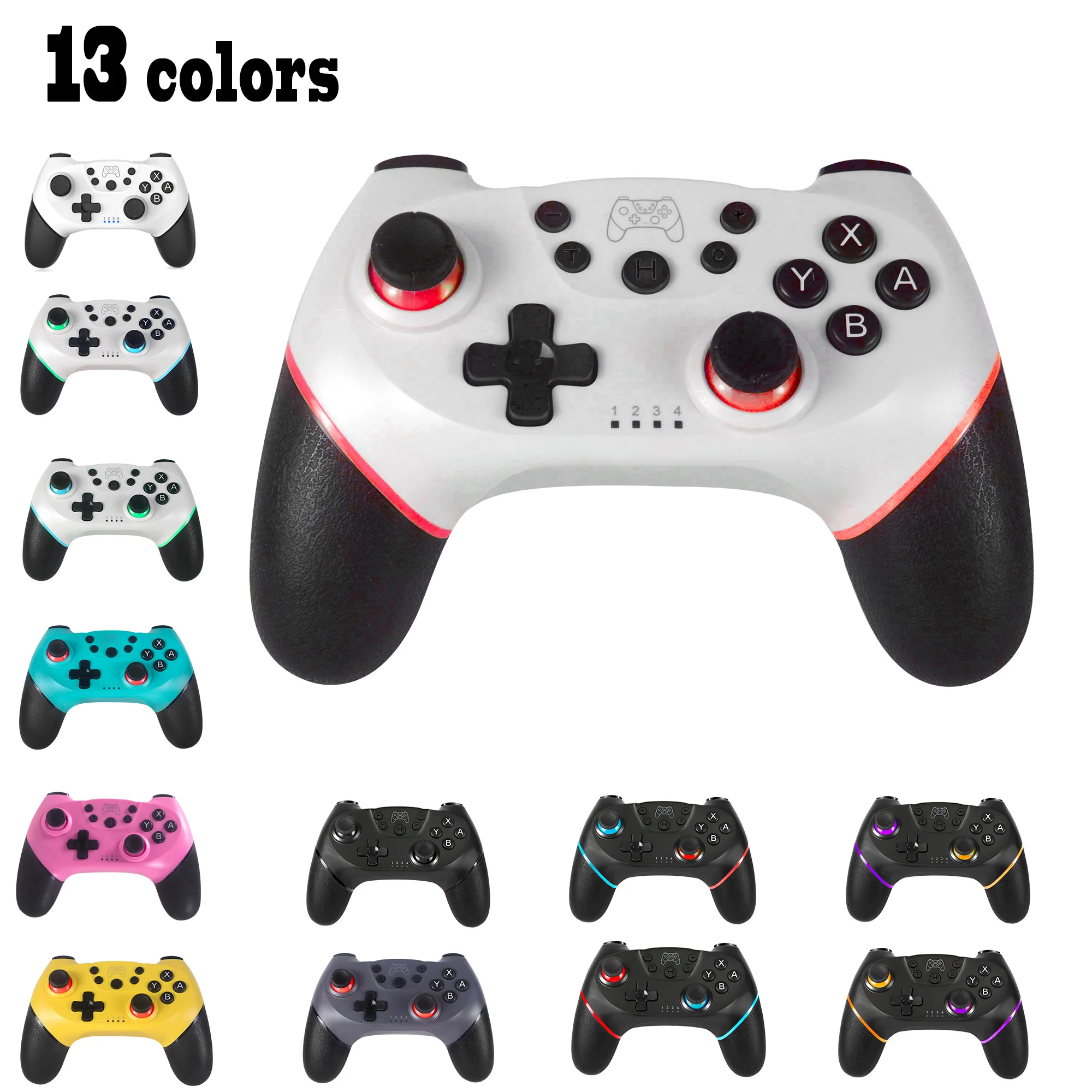 Bluetooth-compatible Gamepad For Nintendo Switch Pro Wireless Controller NS Video Game USB joystick Control | Электроника